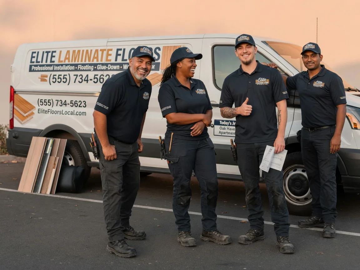 Laminate flooring installation company in Fairmount, IN